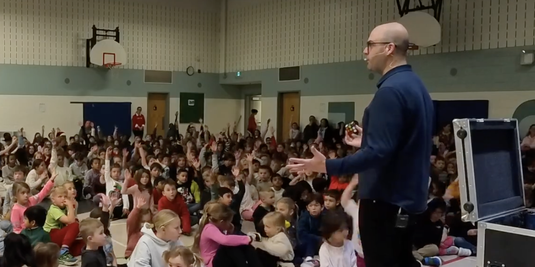Syracuse anti bully magic show assembly